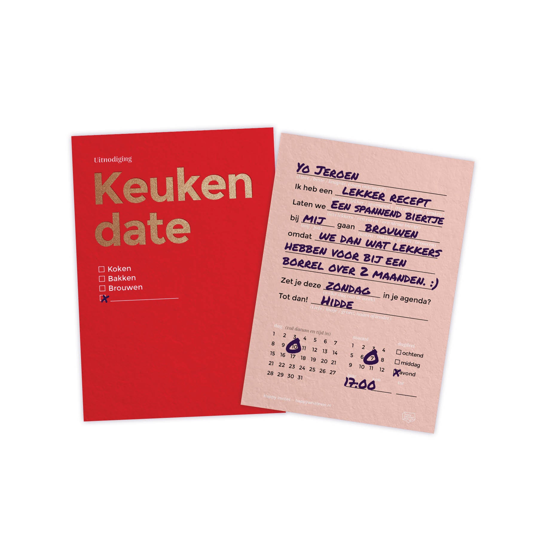 Keuken date