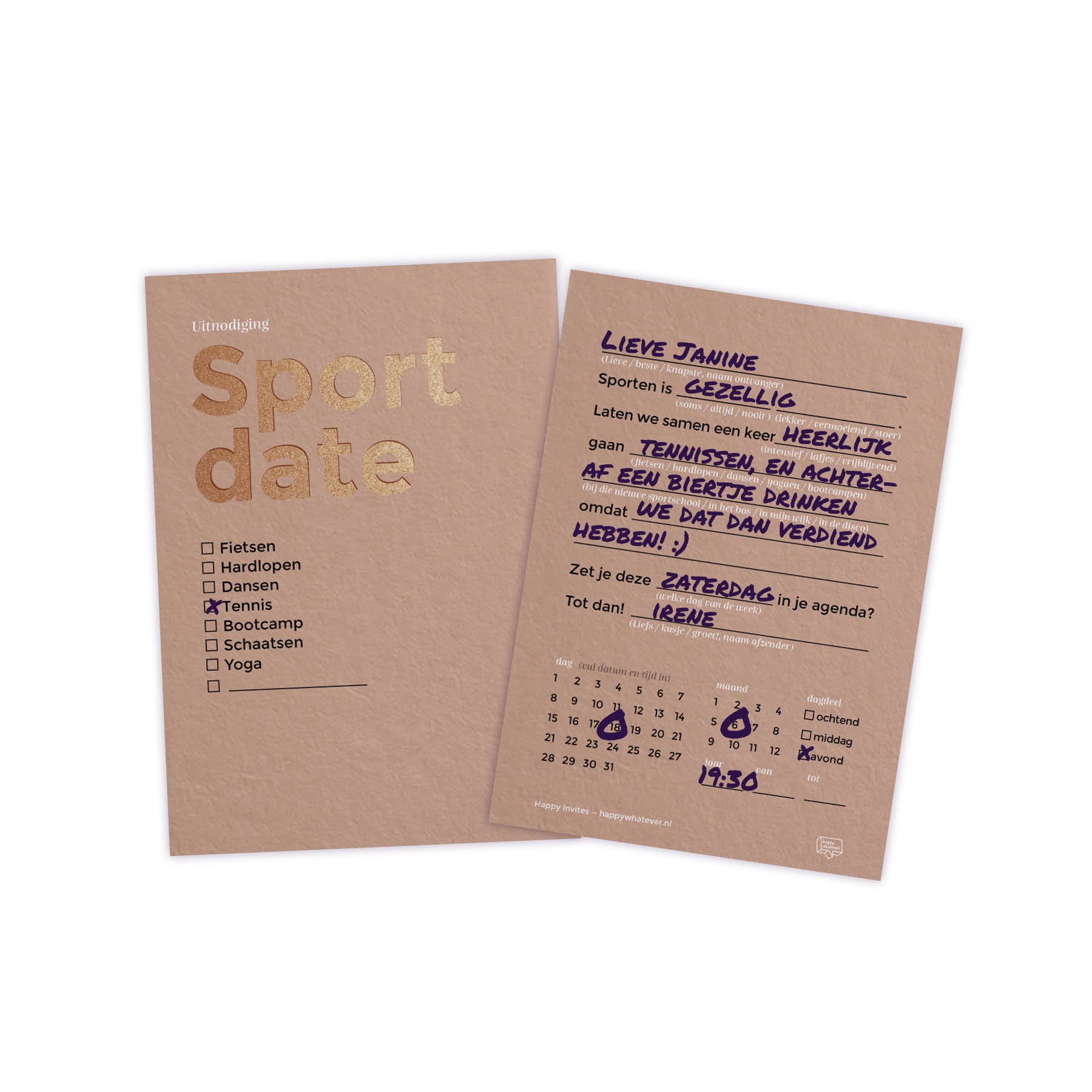 Sport date