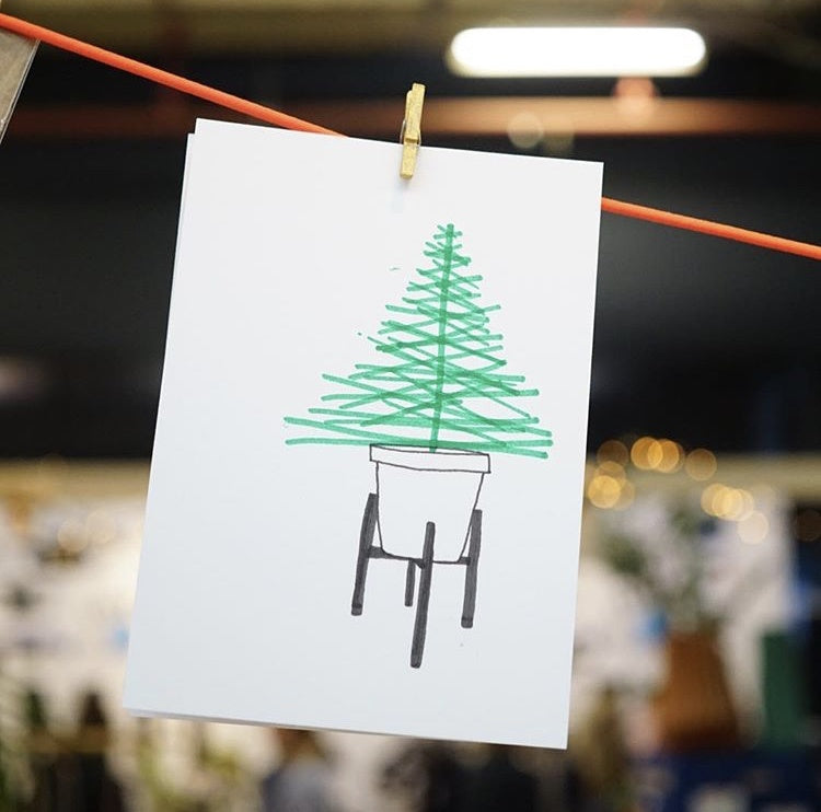 5x Happy planting pot