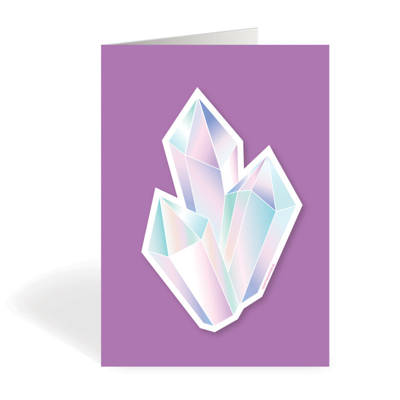 Regenboogmaker raamsticker Amethyst A6