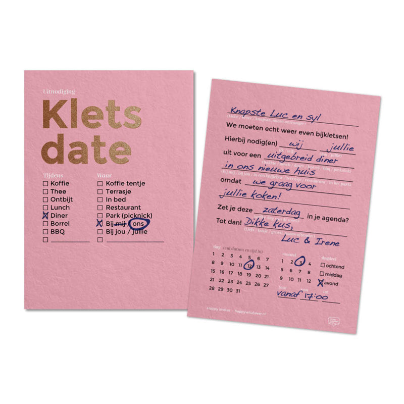Complete set - 6 x Typografisch
