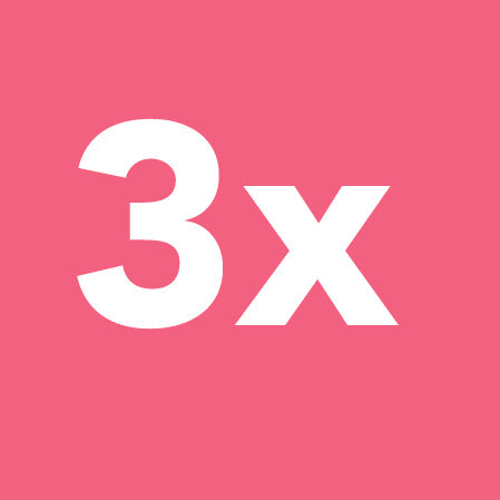 3 uitnodigingen voor €10 - Typografisch