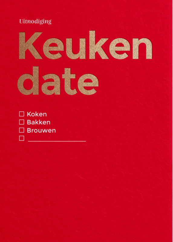 Keuken date