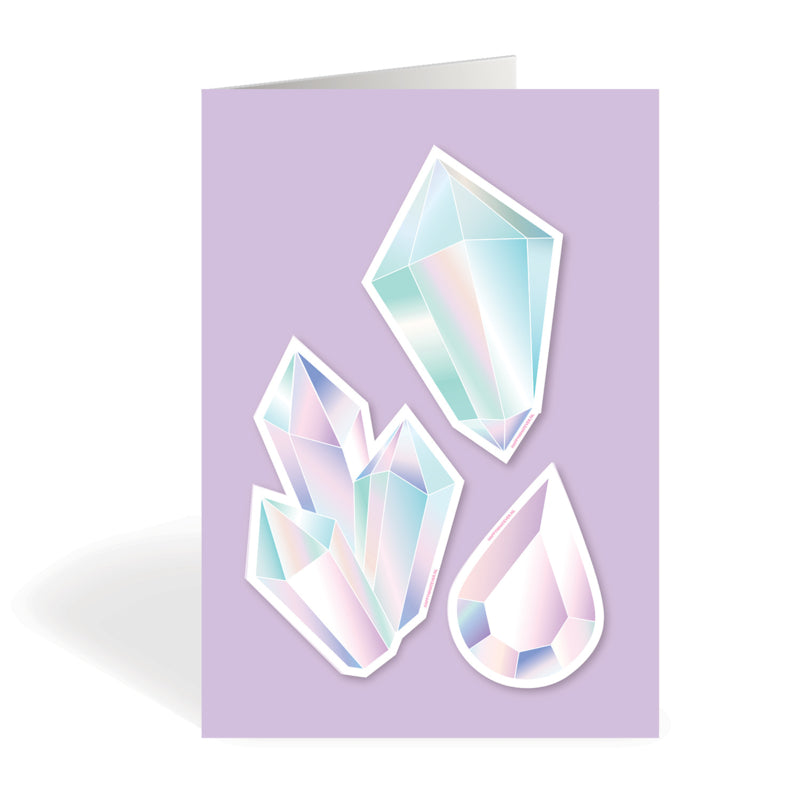 Regenboogmaker raamsticker Crystal Set of 3 A5