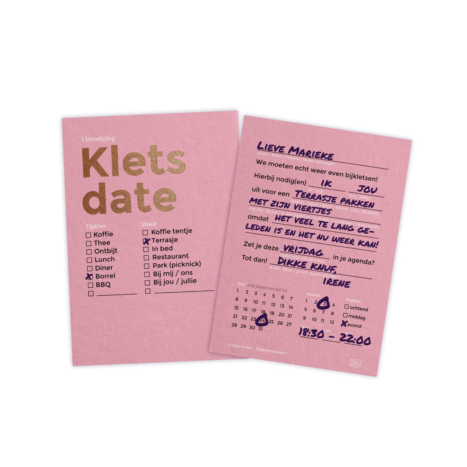 Klets date