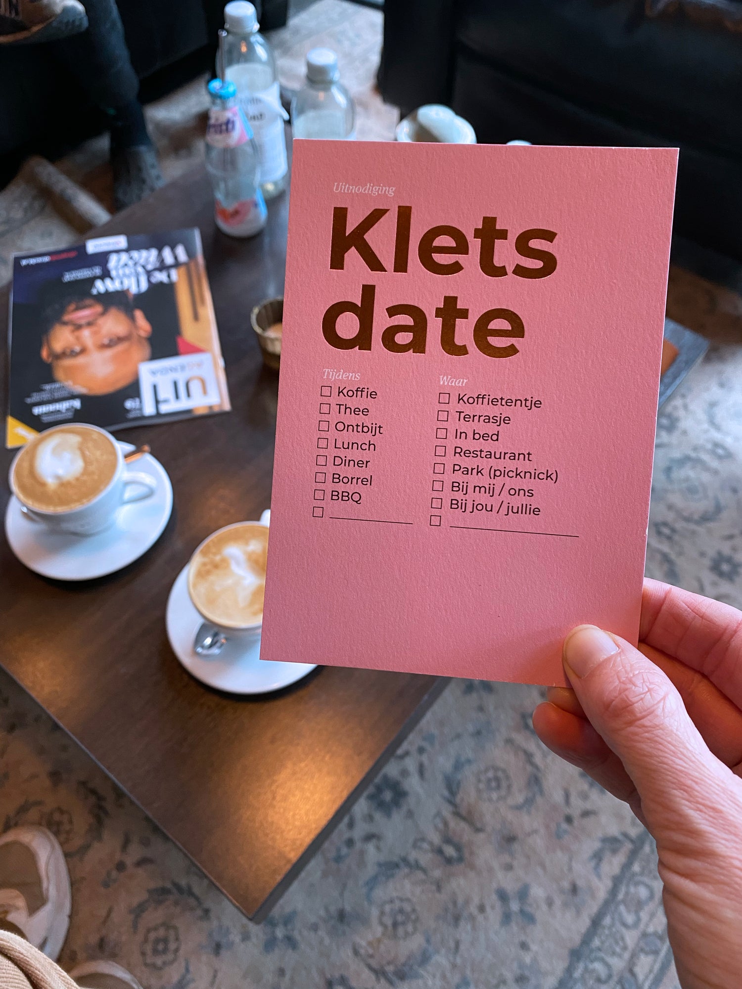 Complete set — 6 Uitnodigingen