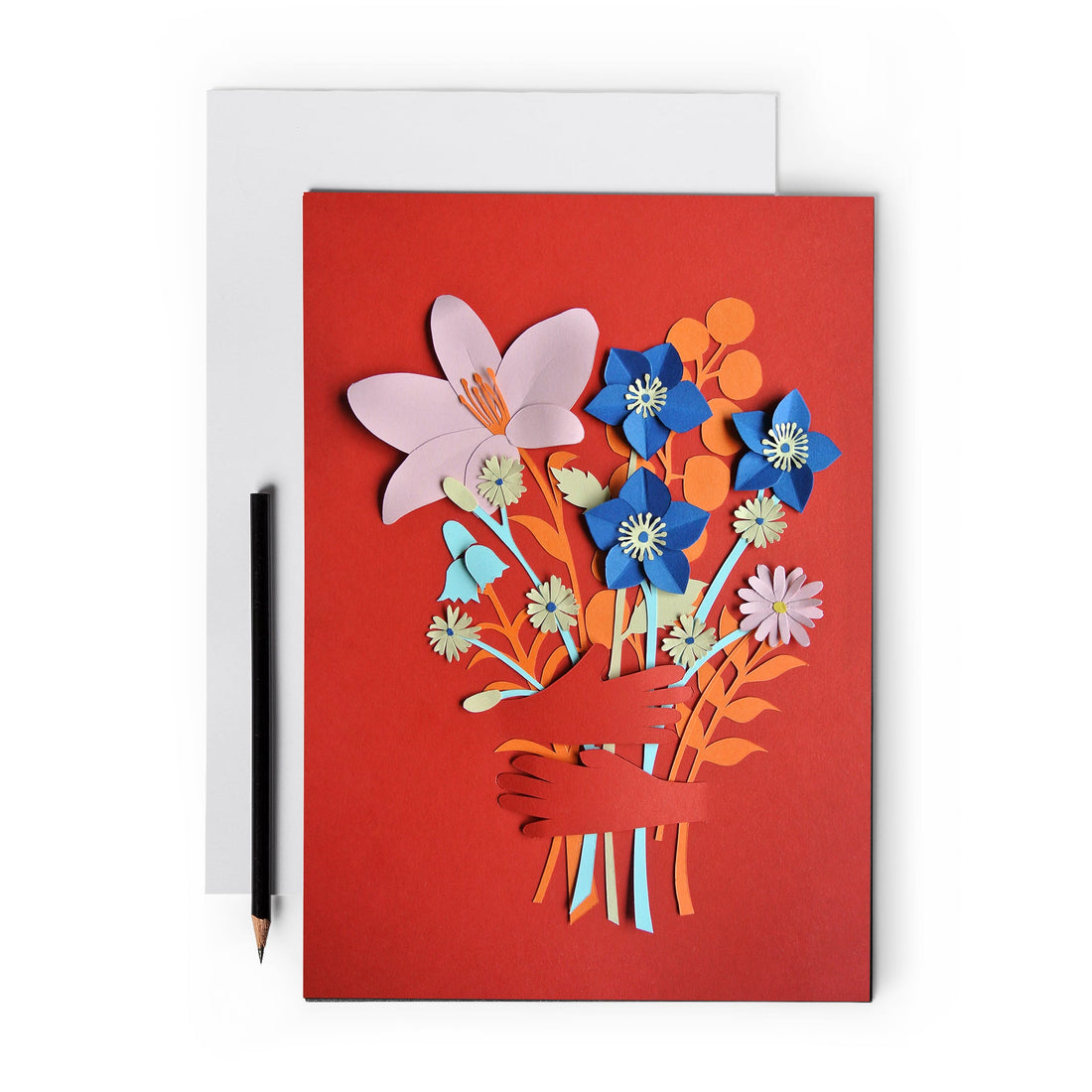 Bosje bloemen – Papercut